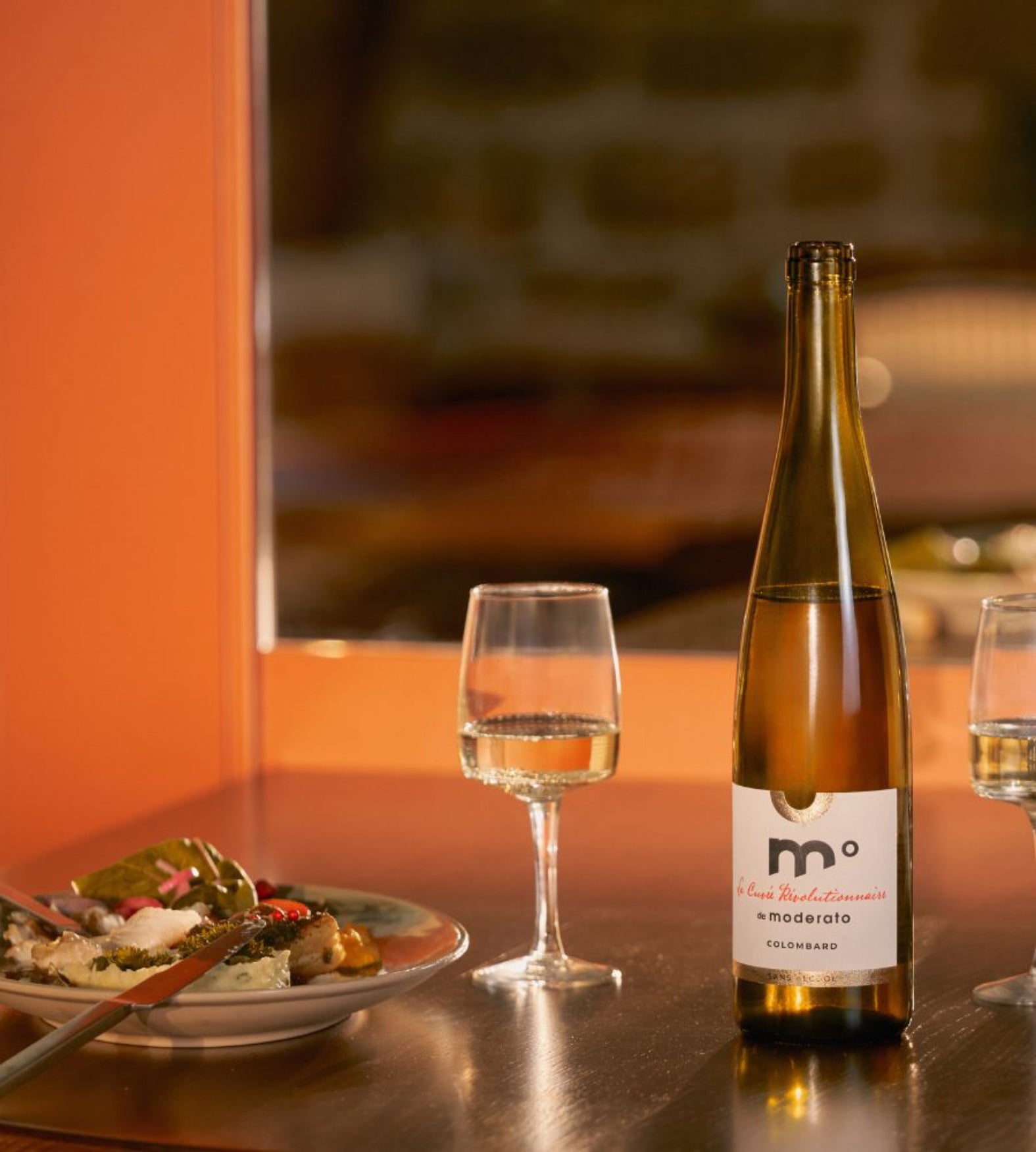 vin blanc sans alcool - Colombard Moderato La Cuvée Révolutionnaire