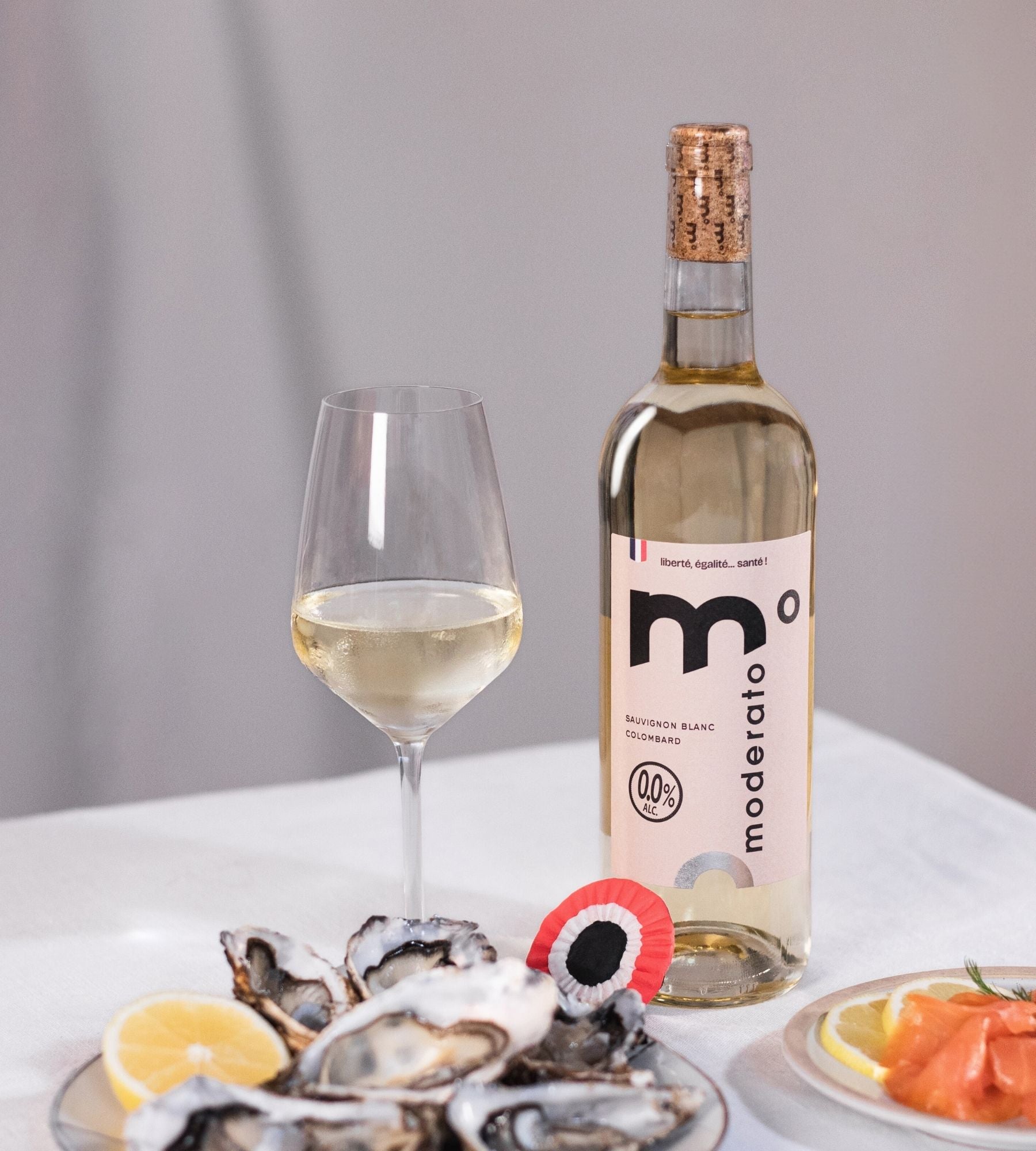 Alcohol-free white wine - Sauvignon & Colombard - Original Cuvée