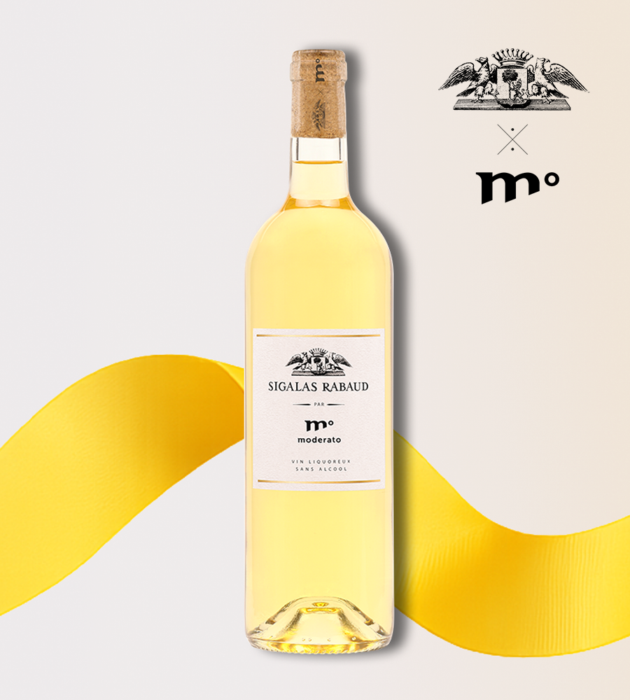 Vin Blanc Liquoreux sans alcool - Sigalas Rabaud x moderato