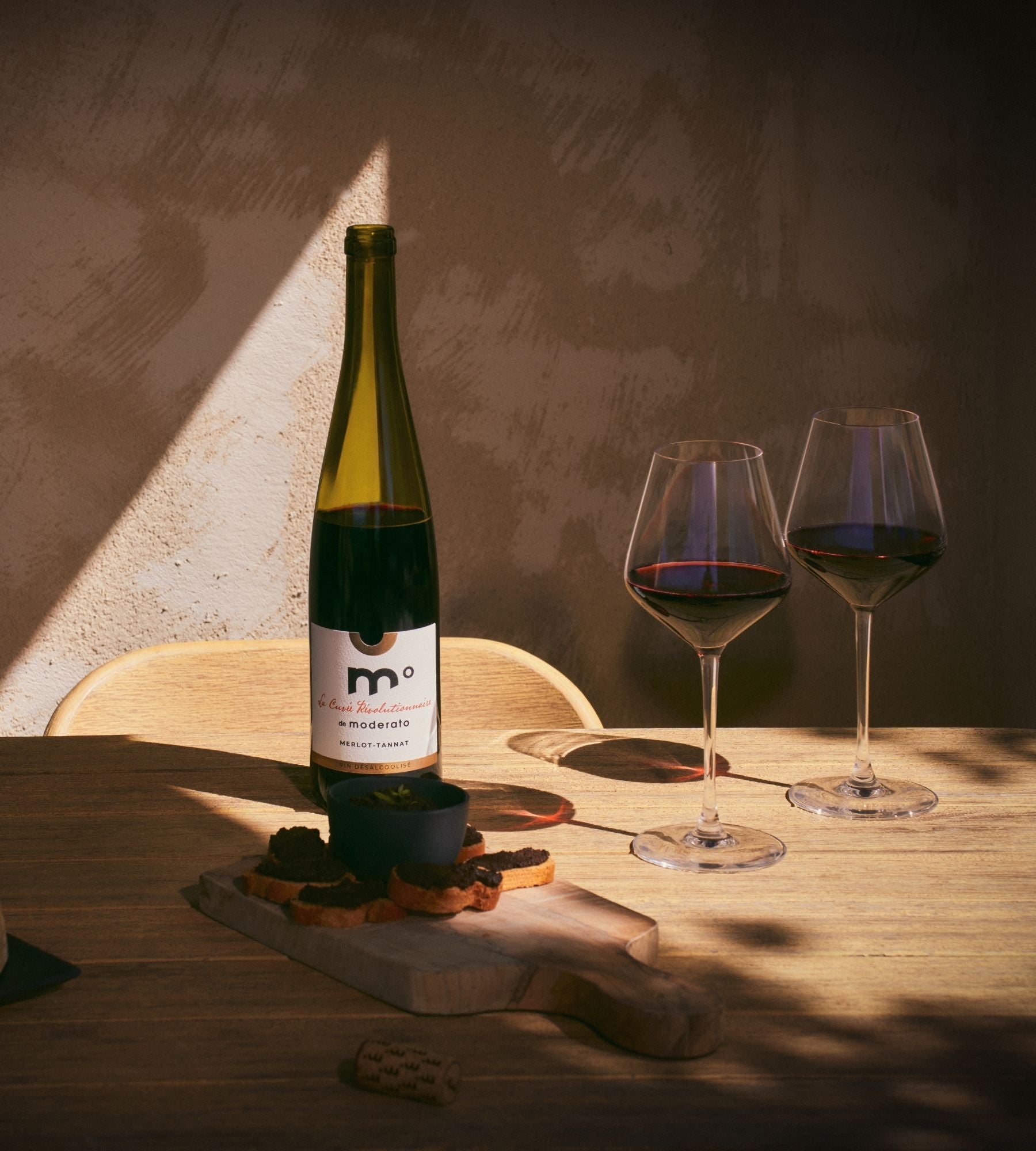 Alcohol-free red wine - Merlot & Tannat - Revolutionary Cuvée 