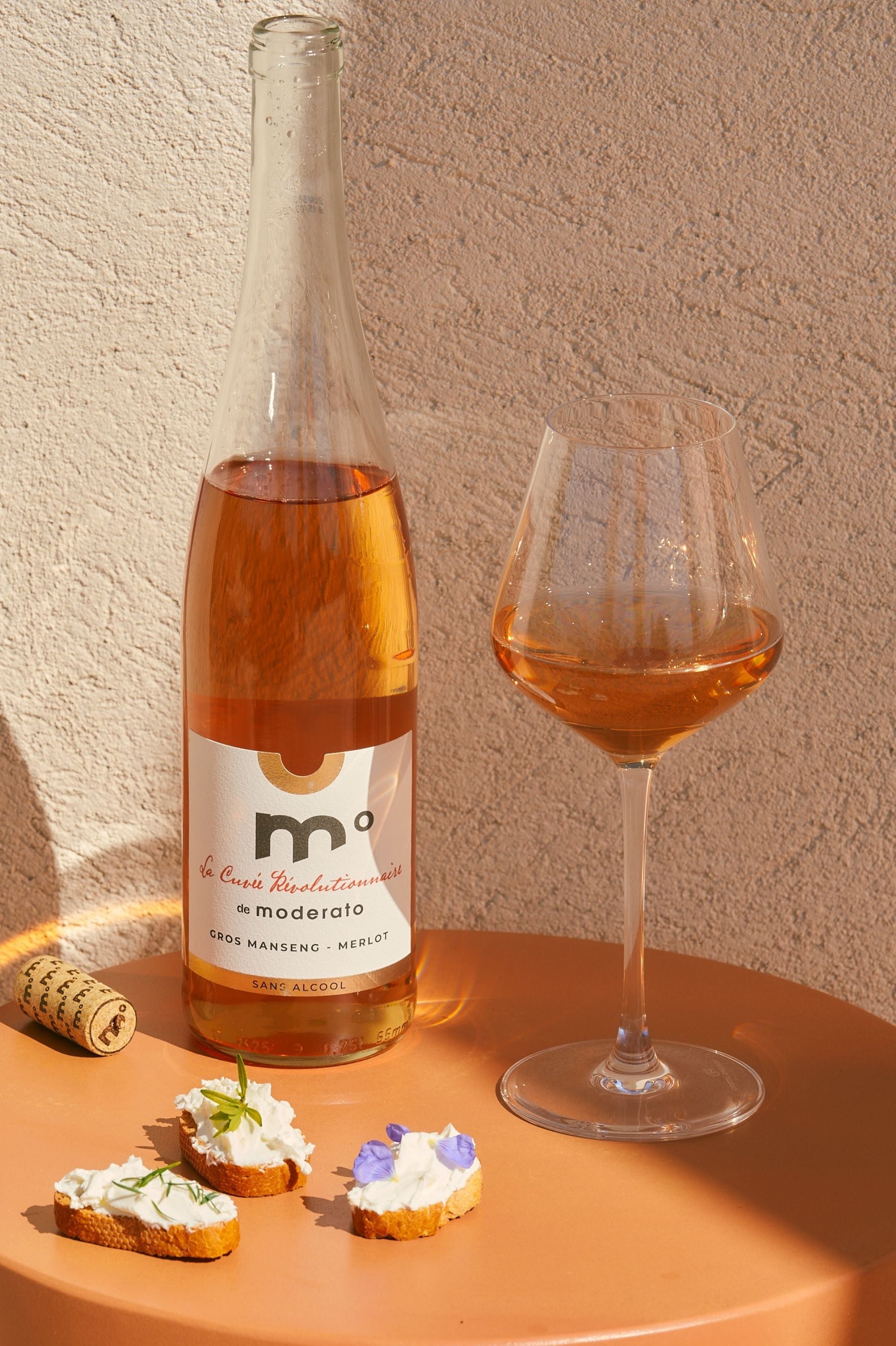 Le Rosé - Cuvée Révolutionnaire - Merlot & Gros Manseng - sans alcool