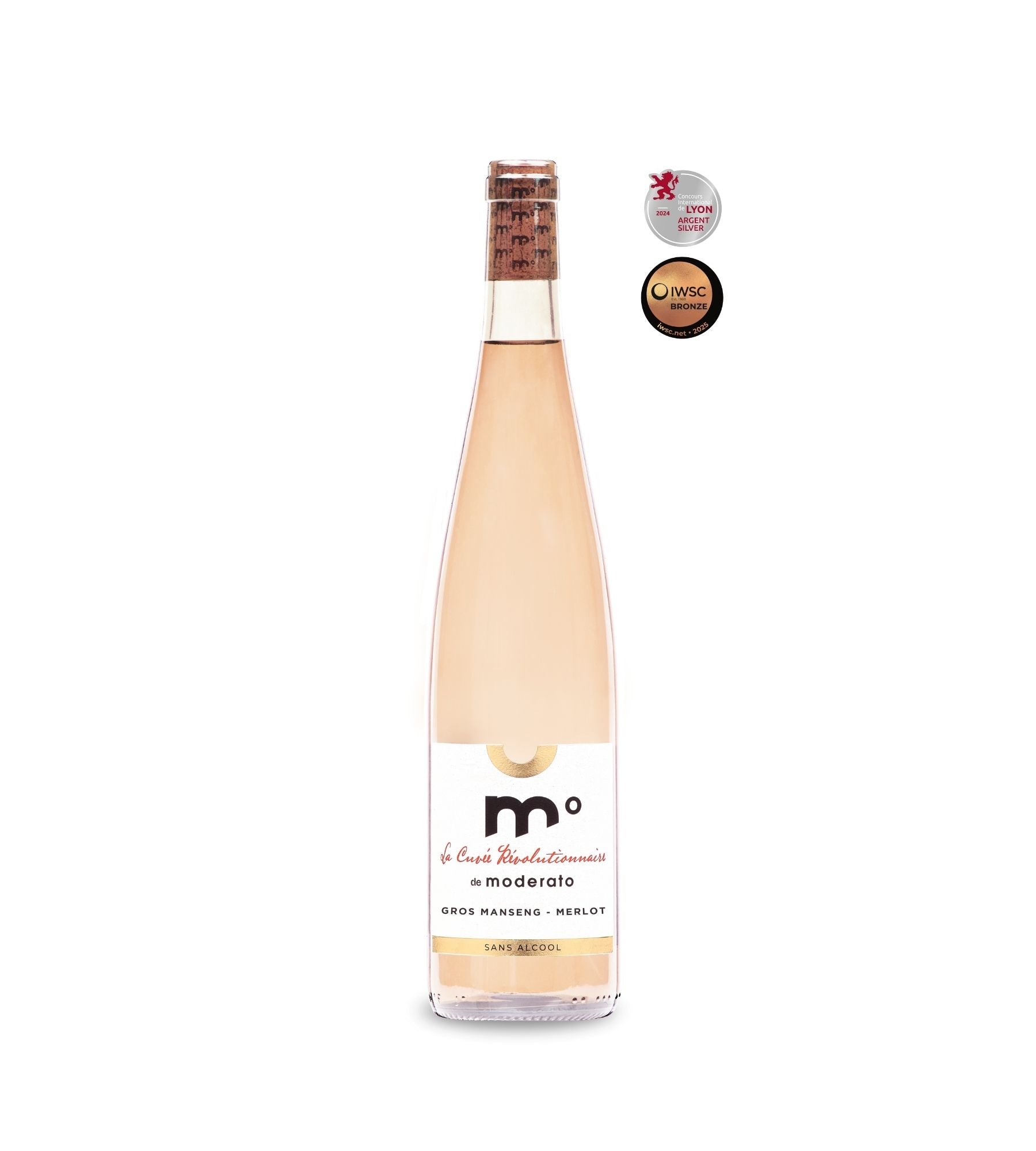 Alcohol-free rosé - Revolutionary Cuvée - Merlot & Gros Manseng 