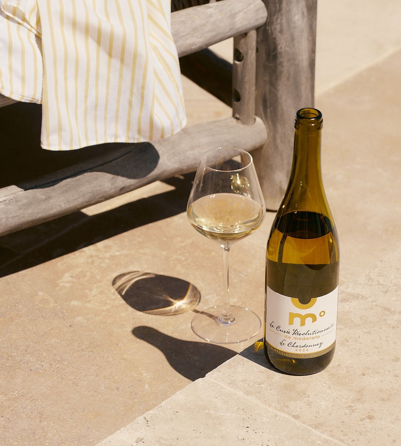 La Cuvée Révolutionnaire - Le Chardonnay vin blanc sans Alcool Moderato
